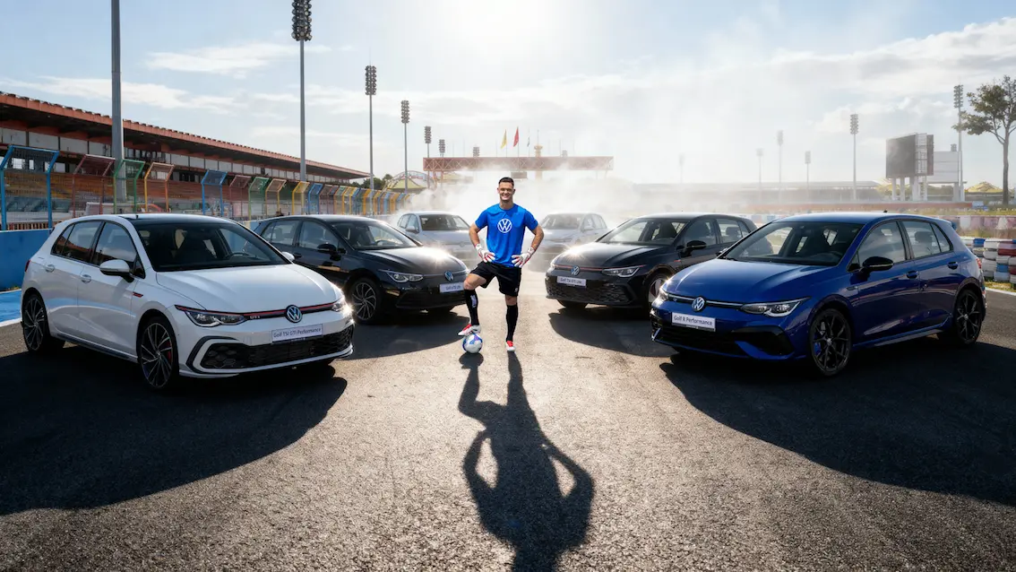Patrick Lê Giang và 6 phiên bản Volkswagen Golf